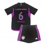 Bayern Munich Joshua Kimmich #6 Udebane Trøje Børn 2023-24 Kortærmet (+ Korte bukser)